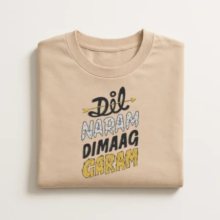 Dil Naram, Dimaag Garam Graphic T-Shirt